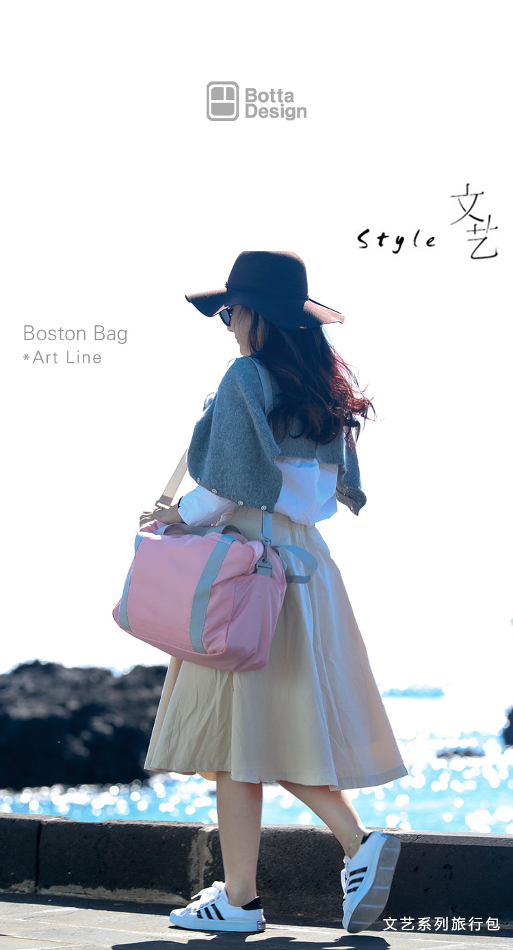 Portable Cotton Foldable Travel Bag With Sublimation Printing Surface