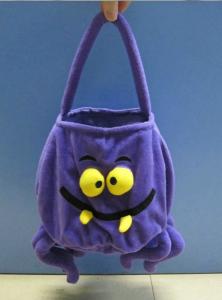 China Hallowmas Purple Gifts Bag Plush Bag wholesale