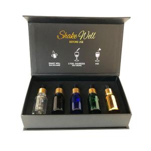 China Cosmetic Rigid Cardboard Display Box Magnetic Essential Oil Gift Box Packaging wholesale