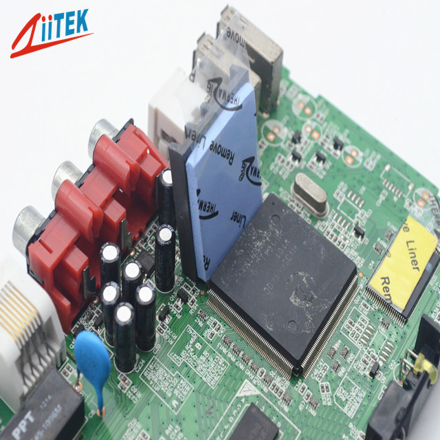 1.5 W/mK Blue LED Thermal Gap Pad Easy With Heat Sink LED Lighting COB CPU GPU