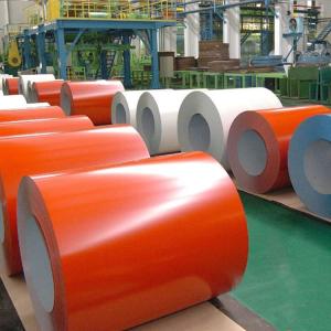 China ISO9001 Prepainted Aluminum Rolls Foil With Paper / Plastic Film wholesale