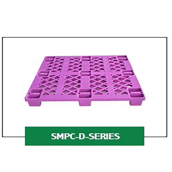 Lightweight Industrial Nestable Single Faced Pallets Four Way Efficient Service