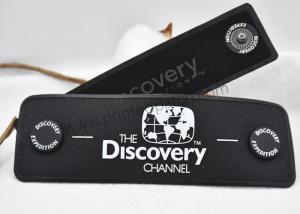 China 5 Colorway Uniform 3D Silicone Heat Transfer Label With Metal Buckles wholesale