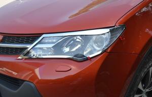 China High Precision Chrome Headlight Bezels for 2013 / 2014 Toyota RAV4 wholesale