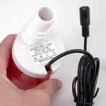 12V 20W Electric Submersible Pump Car Washer Handheld Faucet Set Outdoor Bath