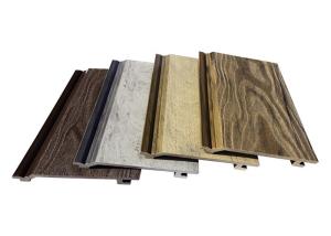China Waterproof Antibacterial Board Anti UV Wood Plastic Composite Timber Wall Cladding wholesale