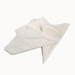 China Marine Cleaning White Bed Sheet Recycled Cotton Rags 49*49cm wholesale