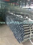 Q235 Hot dipped galvanized scaffolding steel pipe, GI tube, HDG pipe, 48.3mm OD,