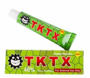 China Green Tktx 40% Microneedling Numbing Cream 10g For Body Piercing wholesale