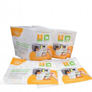 China BPA Free Baby Care Steam Clean Reusable Microwave Sterilizer Bags With  Top wholesale