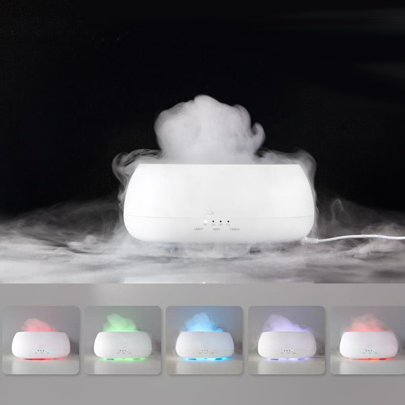 HOMEFISH Drop Shipping Electric Mini Humidifier Ultrasonic Aroma Humidifier Remote Controller