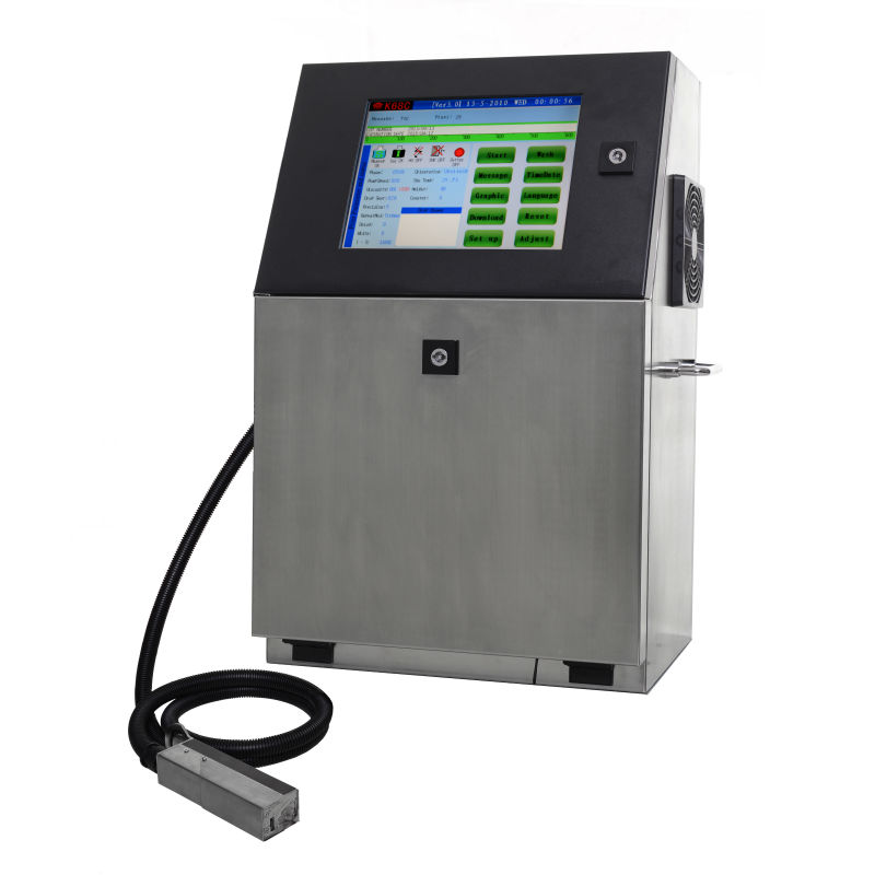 300mm Print Dimension Expiry Date Bottle Code Printer for Customized Requirements 35 KG