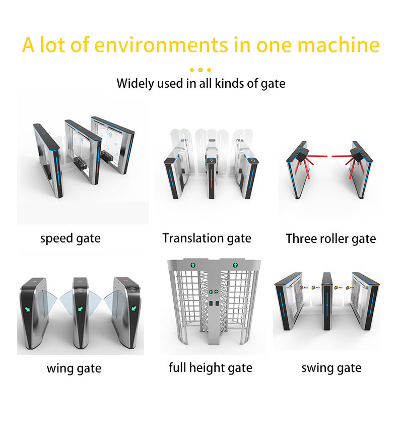 Turnstile Gate Mechanism Suitable For Swing Barrier Gate Speed Gate
