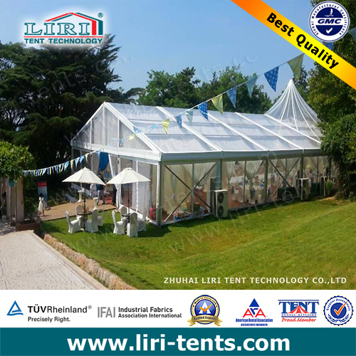 Popular transparent high peak tent for Outdoor Party In China