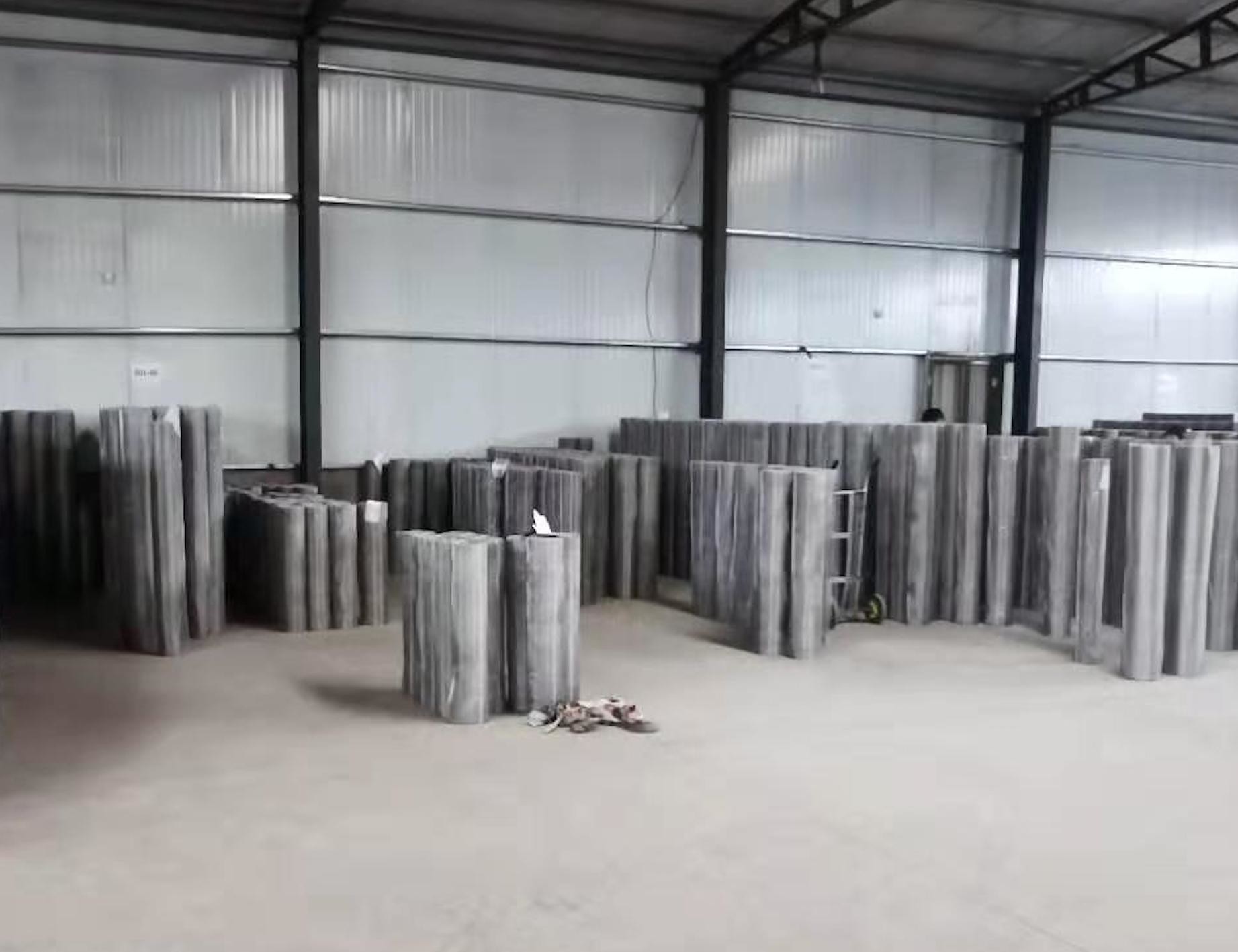 Black 30m / Roll Stainless Steel Diamond Mesh Anti Corrosion