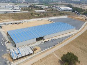China Light Weight Steel Construction Warehouse Easy Transport Fast Construction wholesale
