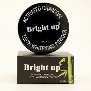 China Black activated charcoal Teeth Whitening Powder Private Label ISO wholesale