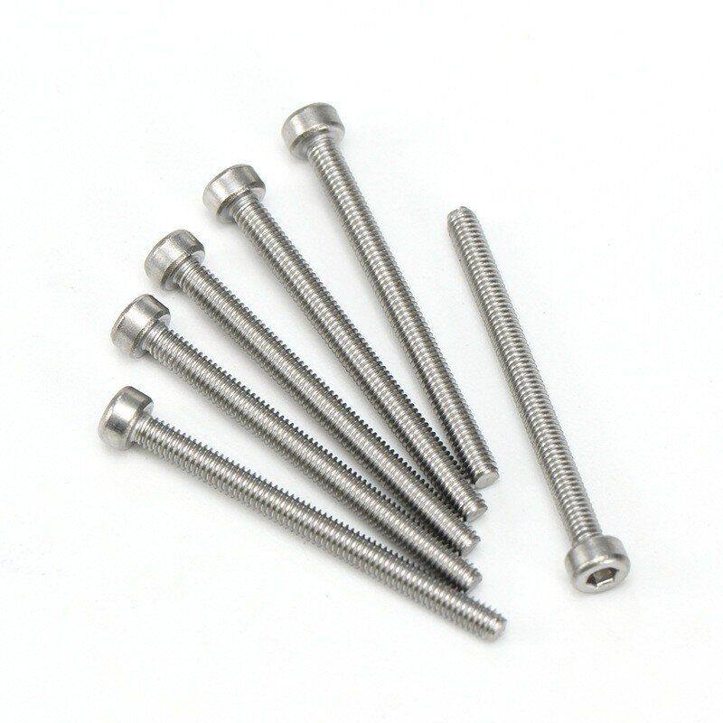 NXF Manufacturing Stainless Steel Hexagon Socket Head Bolts with Spring Flat Washer Allen Key ZINC Finish Customer's Request