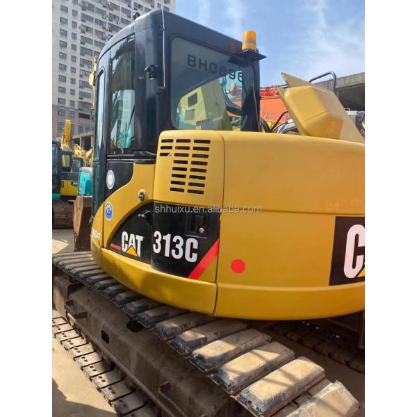 used excavators cat313/ hydraulic crawler excavator low price used digging machine CAT313C in good condition for sale