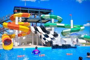 China Fun Children Water Fiberglass Slide for Commercial Swimming Pool wholesale