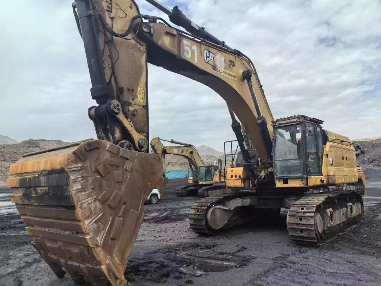 74 Ton Used CAT Excavators 374 Mining Second Hand Excavator Bucket Capacity 3.8M3 4.6m3