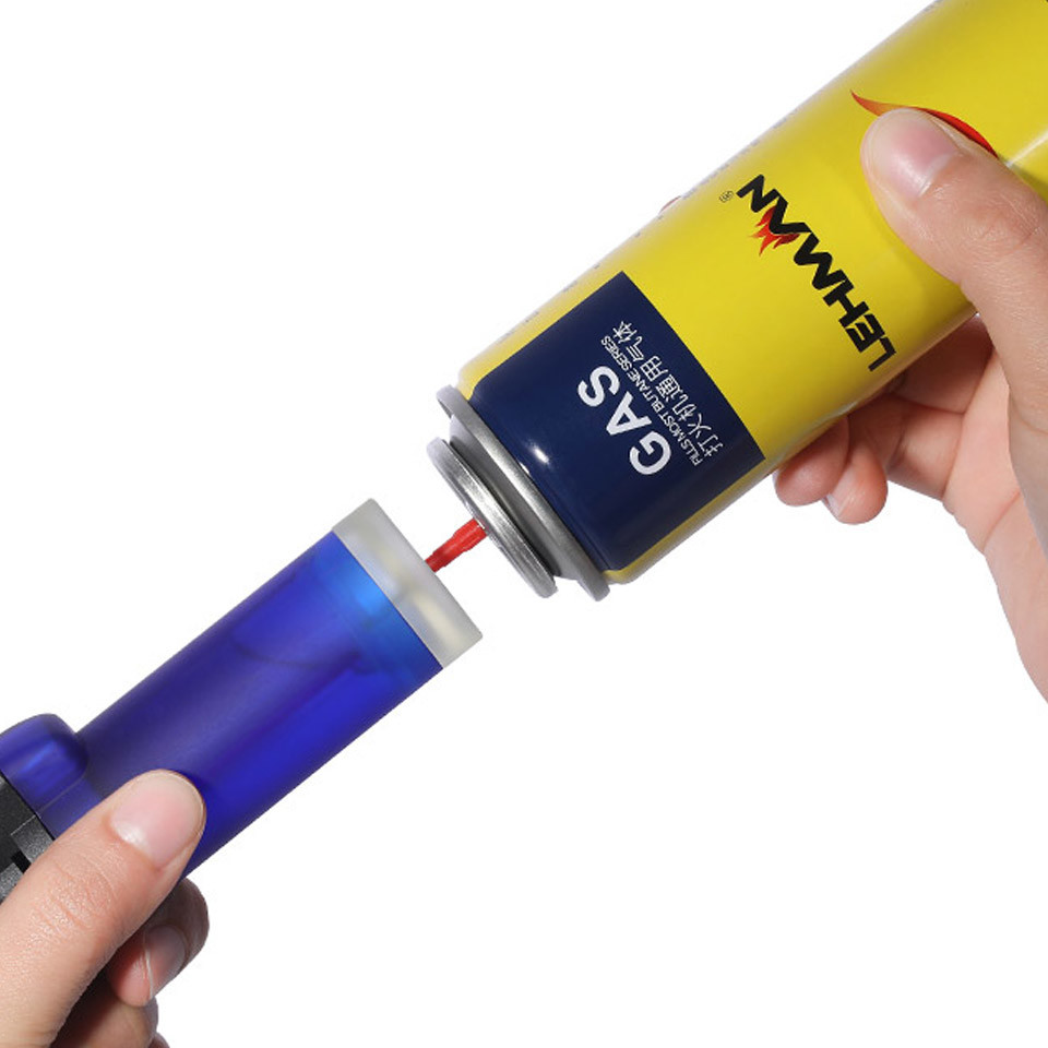 MSDS Customization Gas Lighter Refill Valve With Adaptor Durable