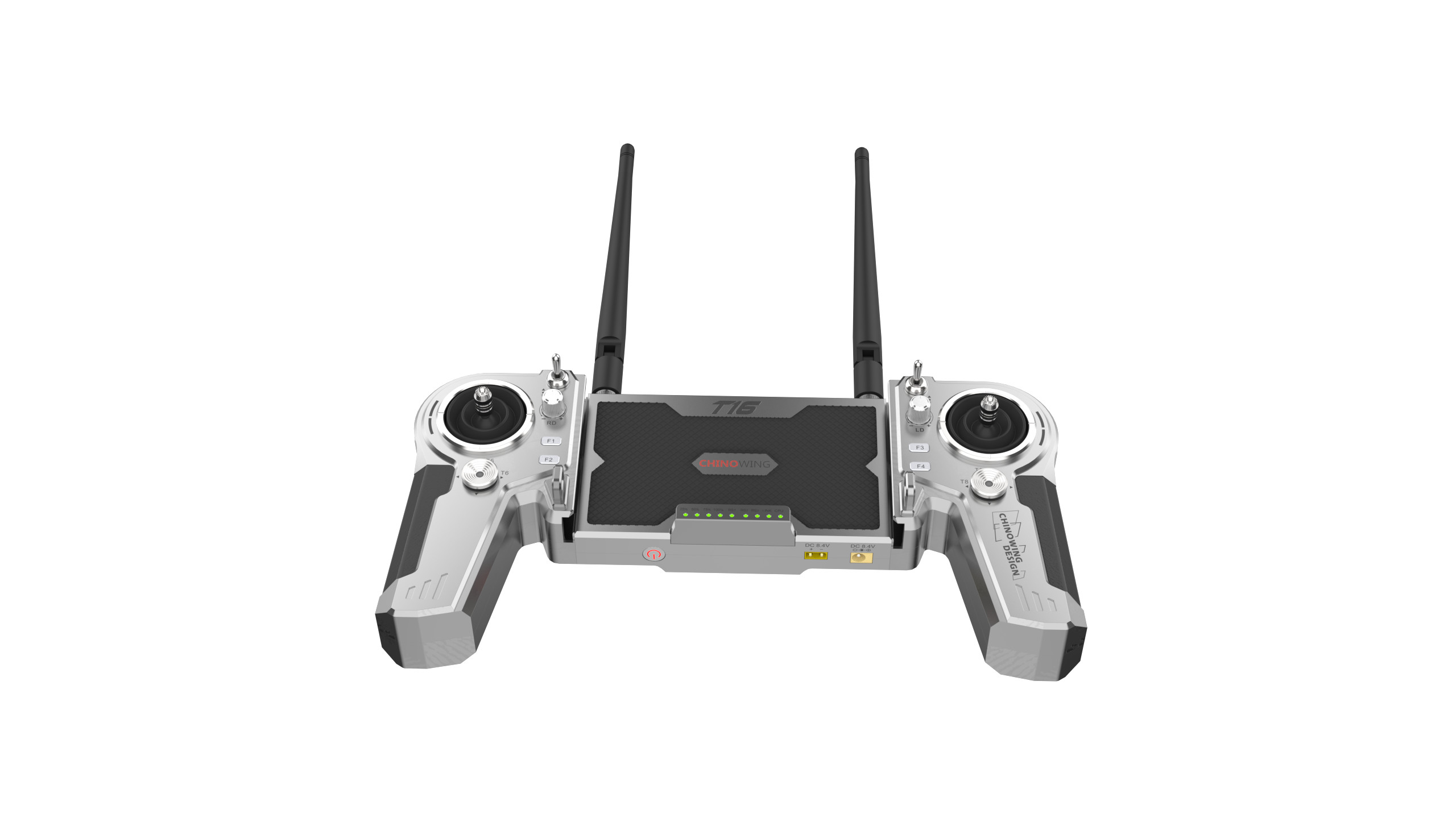 10 liner channels Uav Remote Control USB HID input Main and auxiliary joysticks