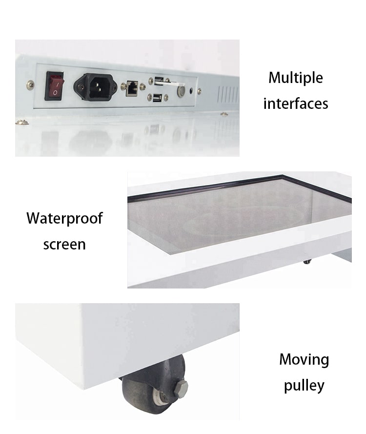 43 Inch Interactive Touch Table with Android for Indoor Use