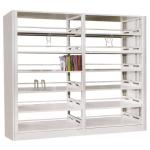 Steel End Panels File Cabinet Bookcase , Sturdy Office Furniture Bookcases