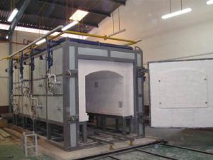 China Flexible Shuttle Kiln Natural Gas Industrial Kilns Adjustable Customized wholesale