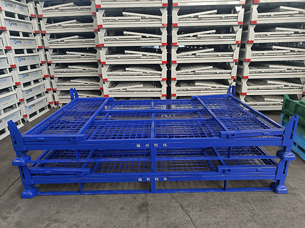 1000kg - 2000kg Load Bearing Pallet Cages With Padlock Locking System