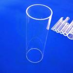 Custom Large Diameter High Temperature Resistant Quartz Glass Tube