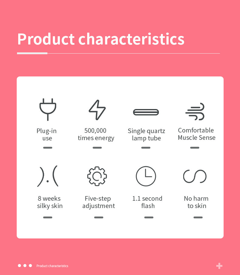 Laser Ipl Hair Removal Instrument , Permanent Facial Equipment For Home Use