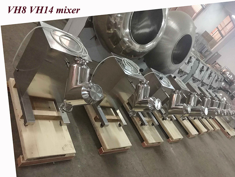 Vh5 VH8 Vh14 2 5kg Batch Pharm Laboratory V Type Powder Mixer