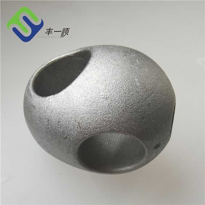 Outdoor Aluminium Cross Rope Connector Rope Fastener For Playground Climbing Net