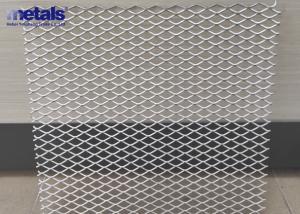 China Aluminum Expanded Metal Mesh Sheet Screen Flat Heavy Duty wholesale