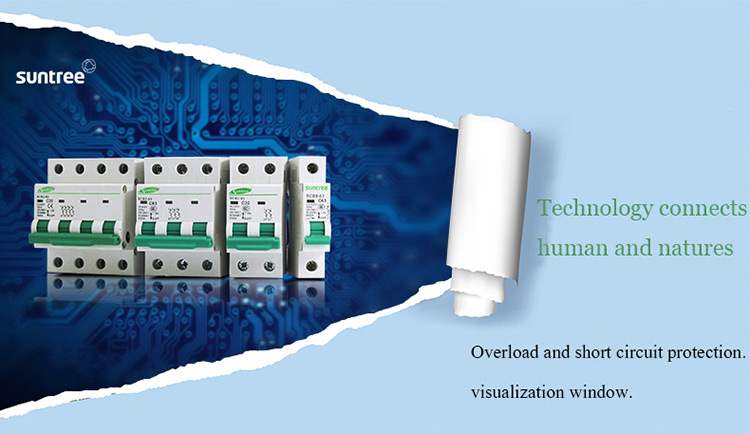 SCB8-63H Tender 1Pole 10kA MCB Circuit Breakers