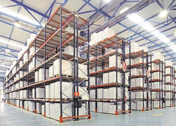 Quality Industrial Metal Pallet Storage Shelving System Units 3000KG per Level for sale