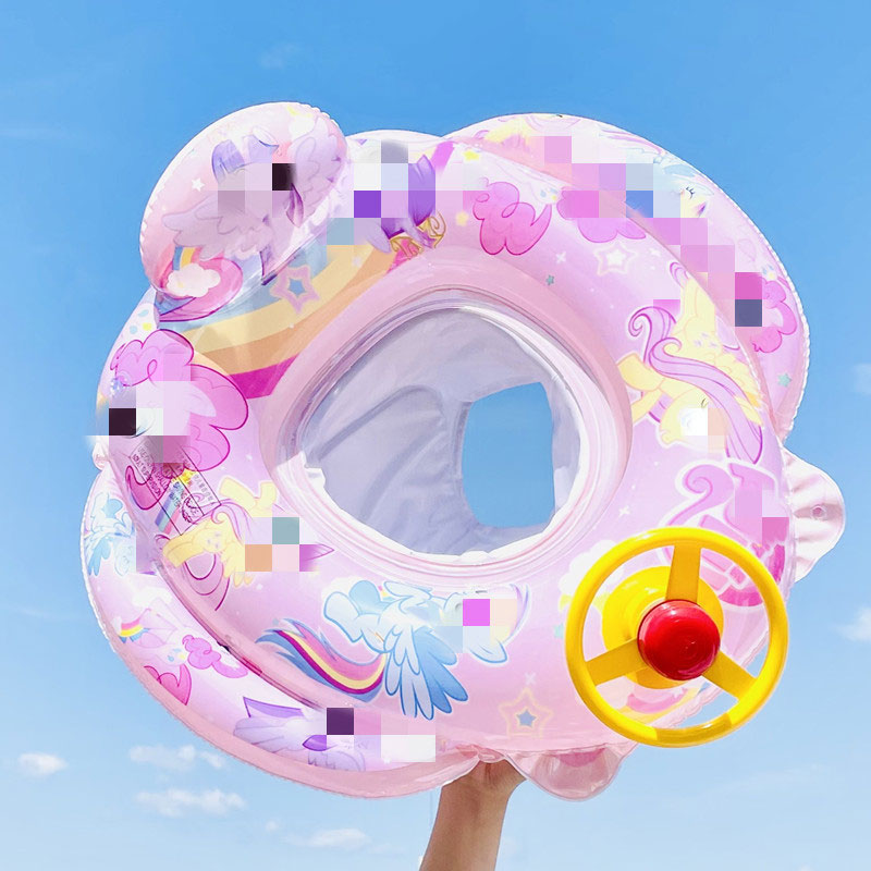 Age Range 2 to 4 Years Cute Pattern Swimming Pool Float Ring Tubes for Kids' Pool Fun