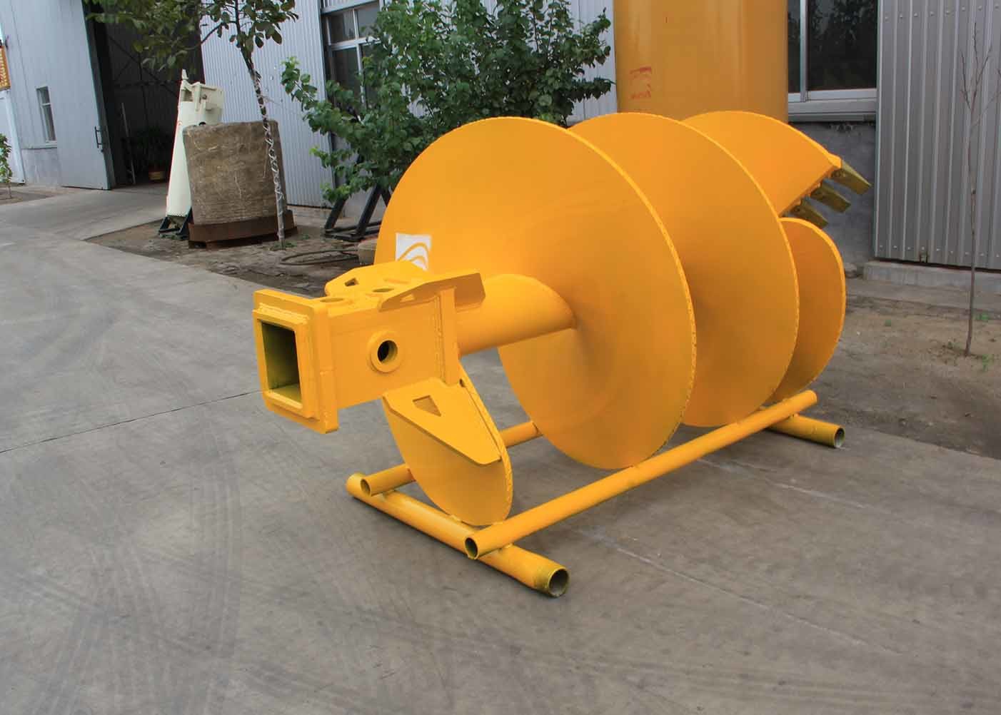 Soil Layer And Rock Layer Bucket Auger With Bullet Teeth Or Flat Teeth