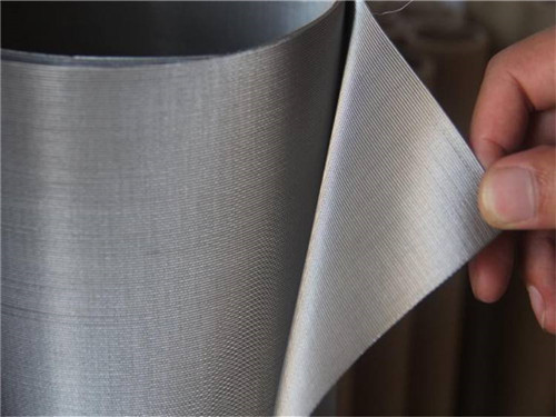 316L Stainless Steel Dutch Wire Mesh , Square Reverse Plain Dutch Weave Mesh