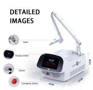 China Glass Tube Co2 Fractional Laser Machine 635nm For Skin Birthmark Acne Removal wholesale