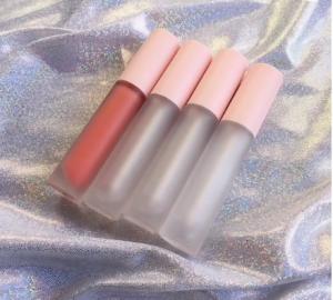 China 5ml Round Bottle Liquid Lipstick Tubes Empty Lip Gloss Containers wholesale