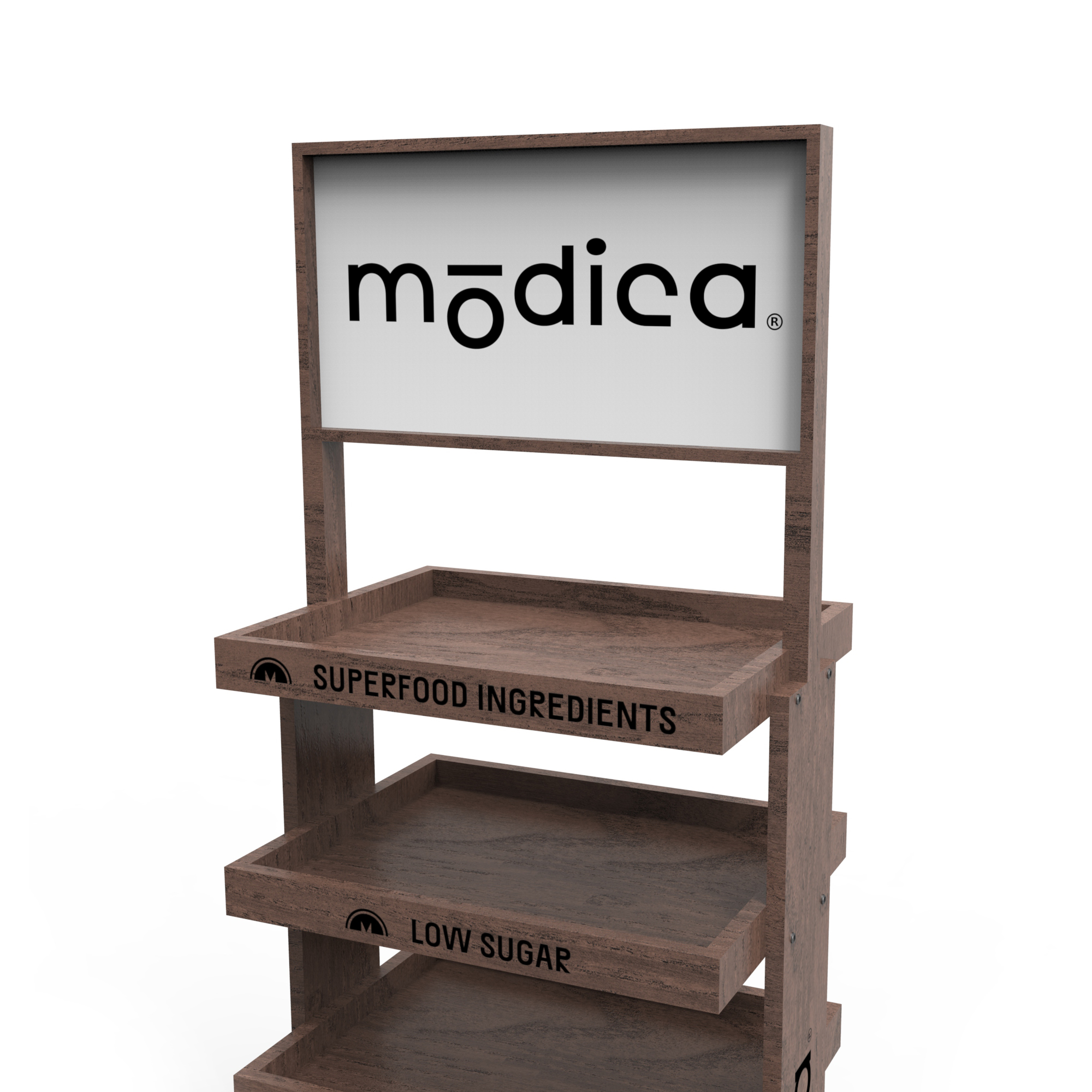 Pine Wood 5 Layers Cocktail Display Stand Display Rack with Wheels for Wine Store