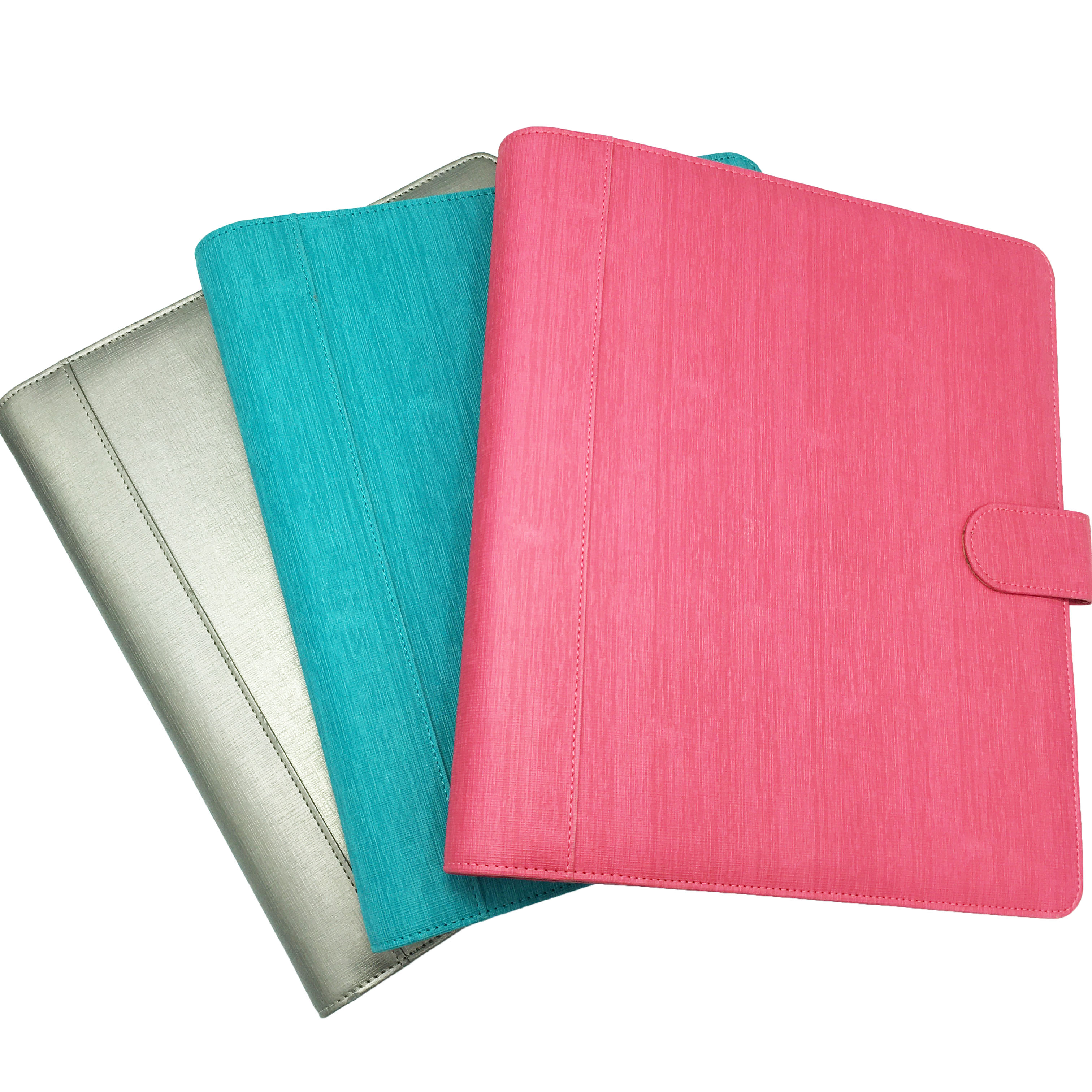 Leather 6 Ring Binder Customize Office 100gsmwall Hanging File Folders A4 210*297mm