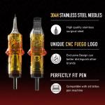 CNC Fuego 1RL 3RL 5RL 7RL 9RL Tattoo Cartridge Needle Round Liner Tattoo Needle