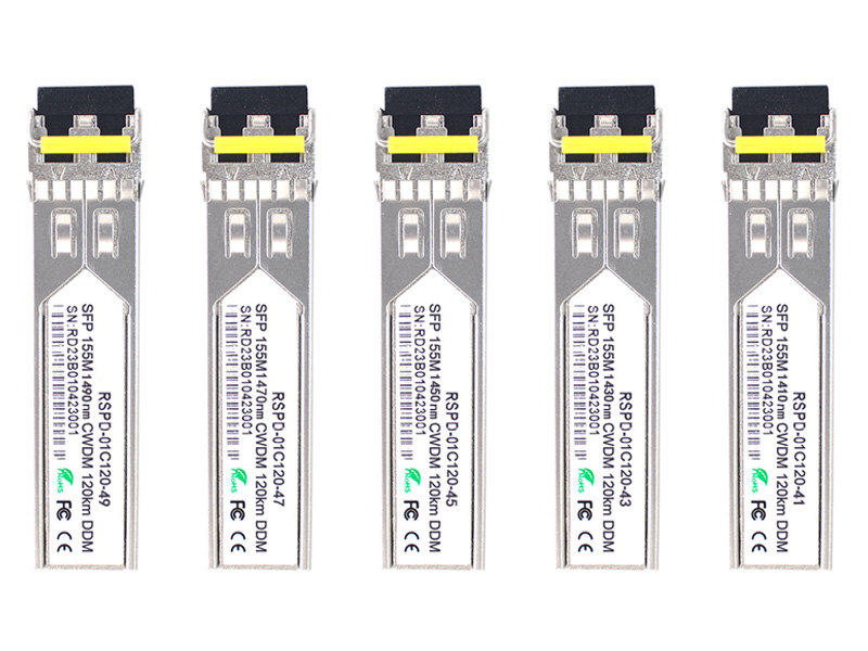 1310nm SFP Transceiver 1.25g Single SC Connector Module 850nm 150KM Cisco Compatible
