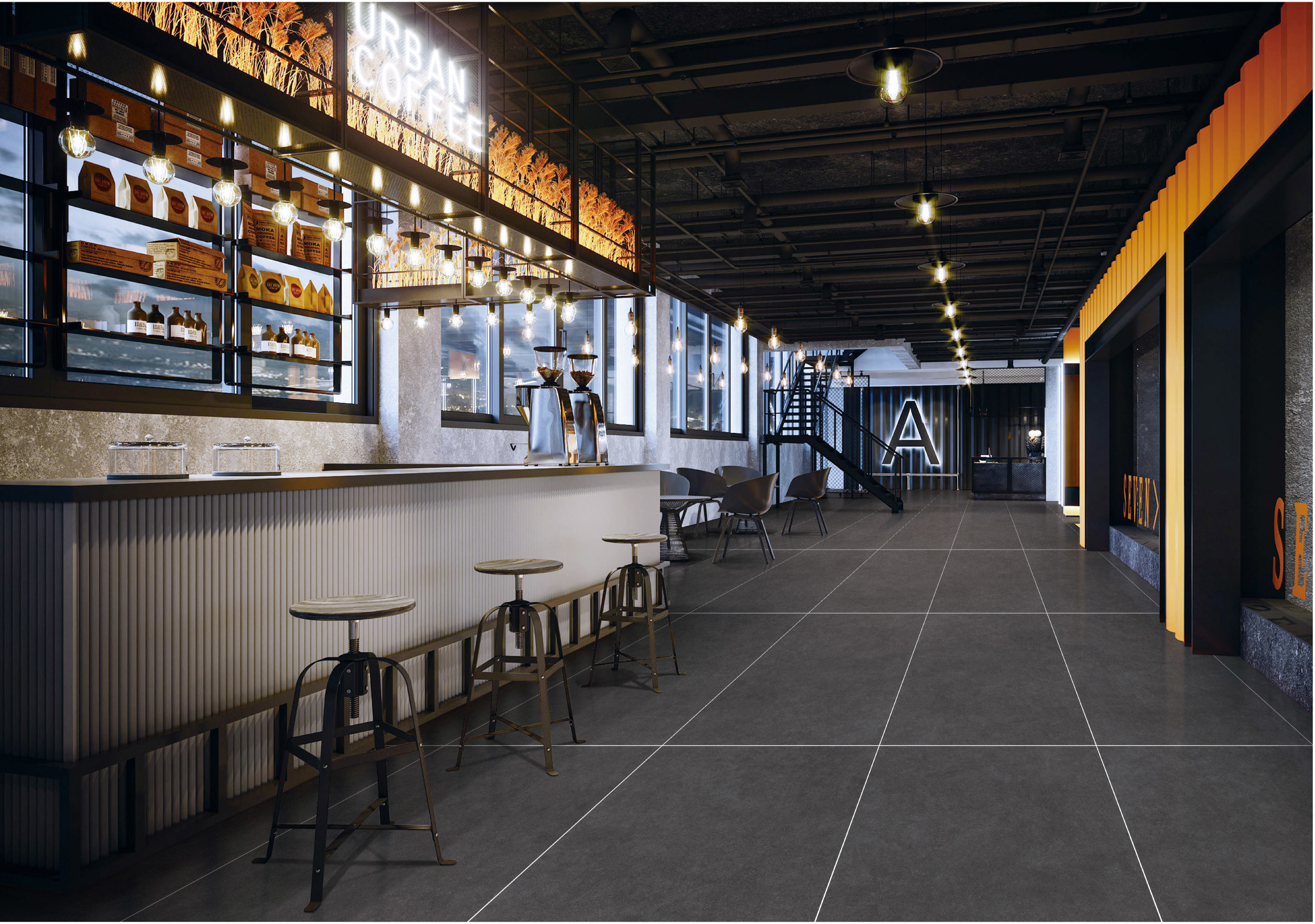 Deep Gray 48"X24" Starry Glaze Floor Decoration Porcelain Tile For Bathroom Antibacterial