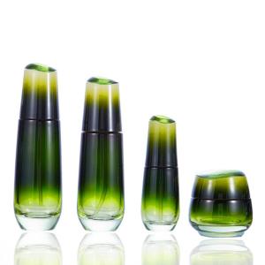 China 50g 30g Glass Cosmetic Packaging , Cosmetic Glass Jar Lotion Bottles Environmentally Friendly wholesale