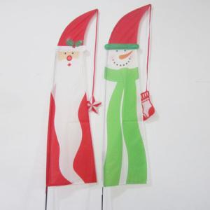 China Christmas Bali Flag Santa Claus and snowman wholesale